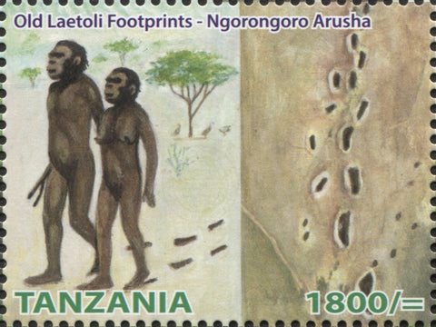 Heritage Site -Ngorongoro - Philately Tanzania stamps