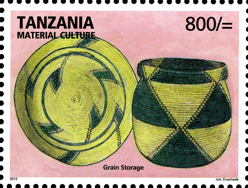 Grain storage - Philately Tanzania stamps