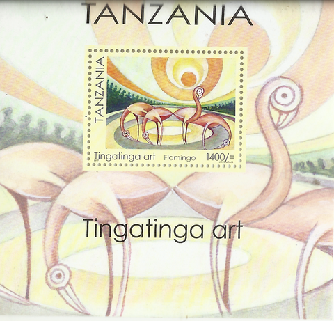 Tinga Tinga Arts - Souvenir Sheet