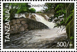 Environmental Care - Catchment areas for clean water - Philately Tanzania stamps