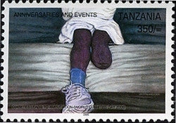 Anniversaries & Events - Diabetes leads to Amputation - Philately Tanzania stamps