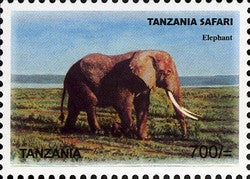 Tanzania Safari - Elephant - Philately Tanzania stamps