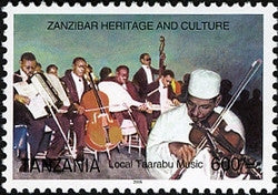 Zanzibar Heritage and Culture - Local Taarabu Music - Philately Tanzania stamps