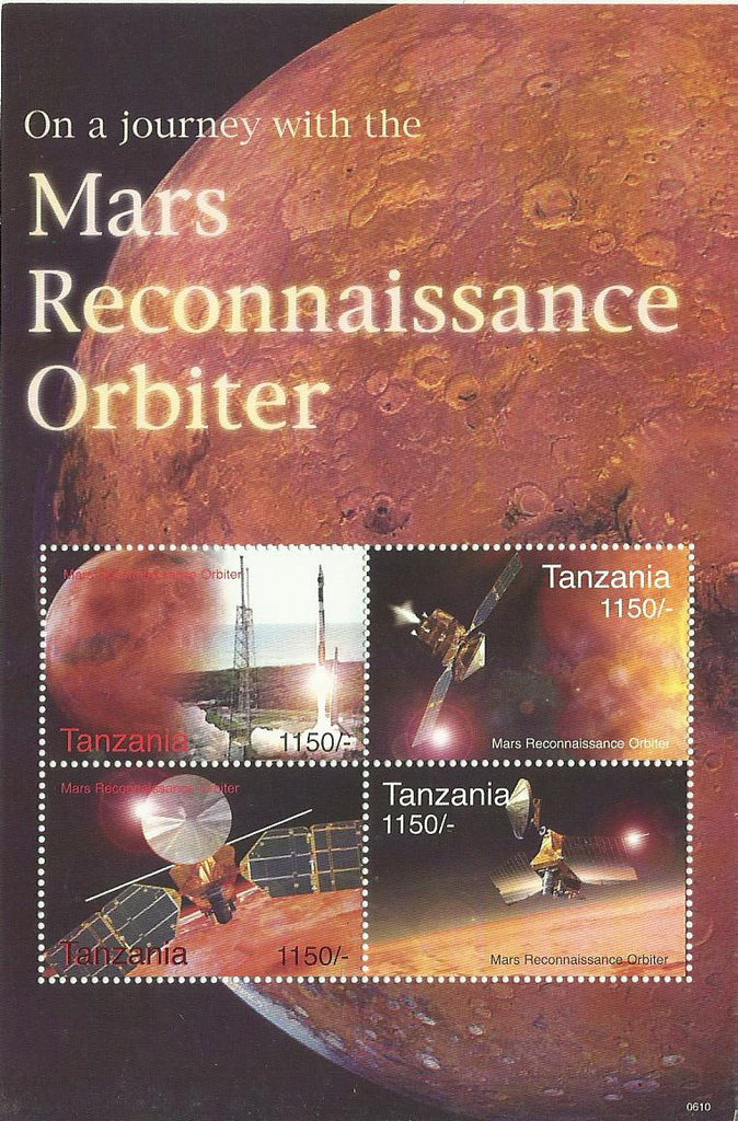 Space Anniversaries - Sheetlet - Philately Tanzania stamps
