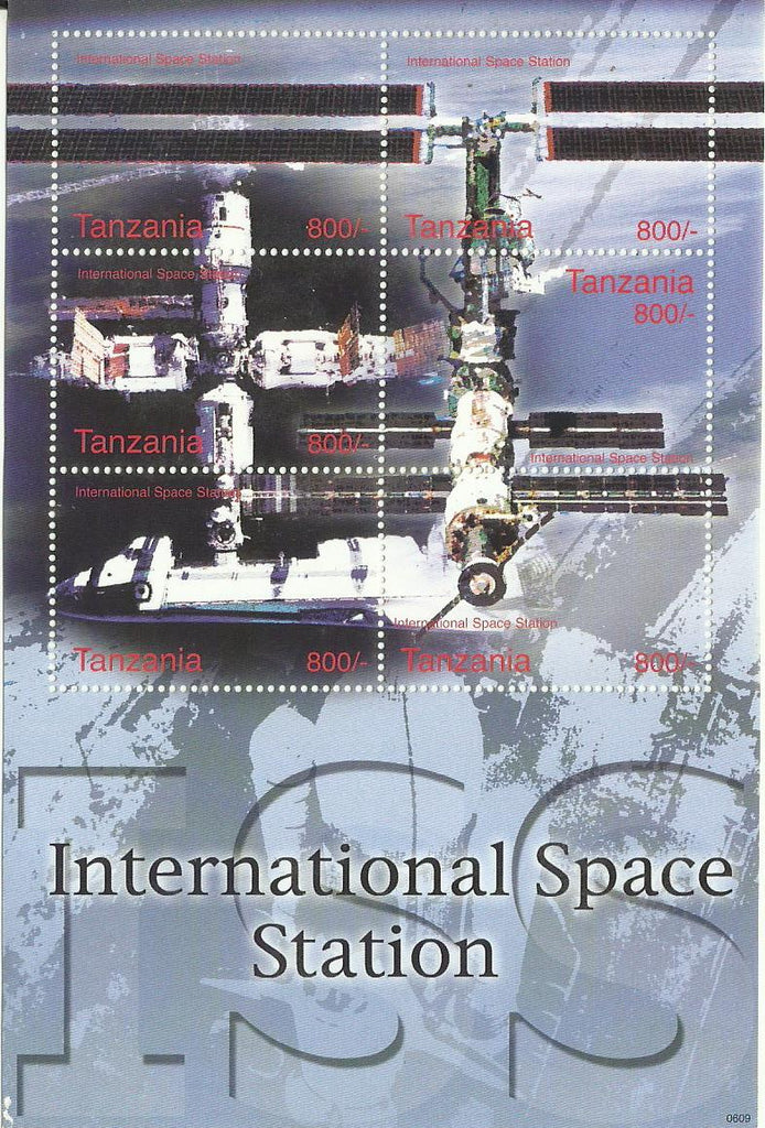 Space Anniversaries - Sheetlet - Philately Tanzania stamps