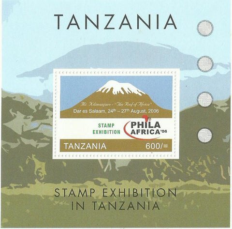 Phila-Africa Stamp Exhibition '06 - Souvenir - Philately Tanzania stamps