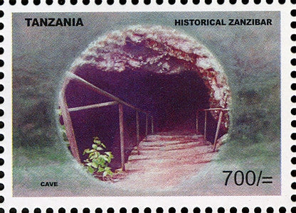 Historical Zanzibar - Cave - Philately Tanzania stamps