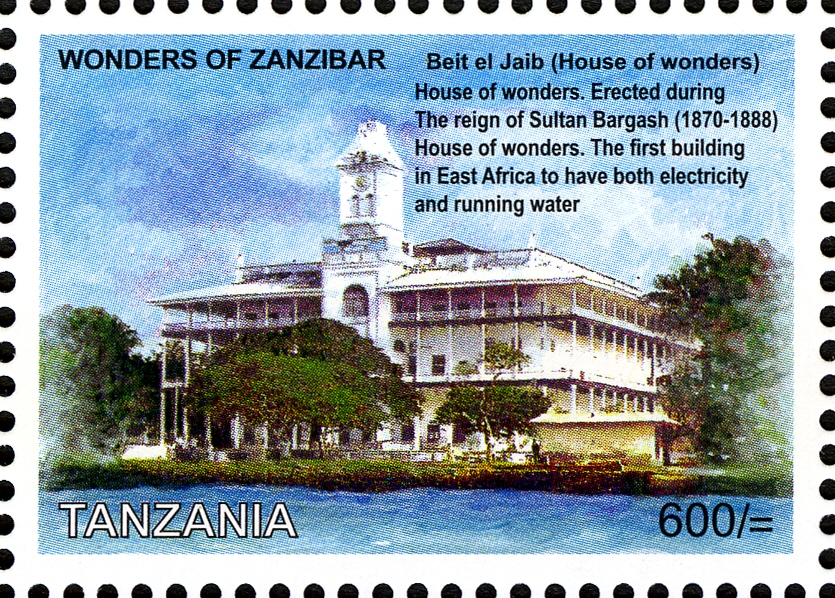Beit el Mtoni - Philately Tanzania stamps