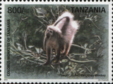 Black & White Colobus - Philately Tanzania stamps