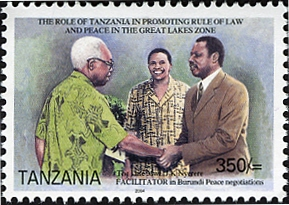 Julius Kambarage Nyerere and Jakaya Mrisho Kikwete - Philately Tanzania stamps
