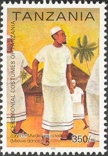 Msewe Culture - Philately Tanzania stamps