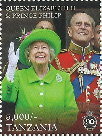 Royal Family - Philately Tanzania stamps