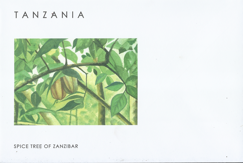 Spice tree of Zanzibar-First Day Cover