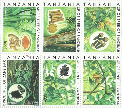 Spices of Zanzibar - Sheetlet