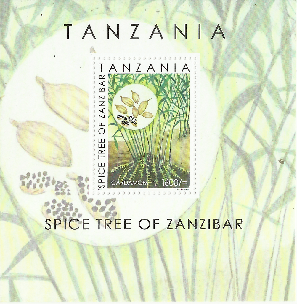 Spice tree of Zanzibar-Souvenir sheet
