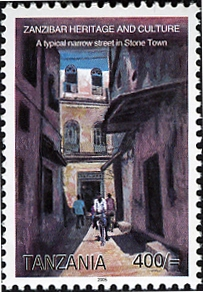 Zanzibar Heritage and Culture - Stone Town - Philately Tanzania stamps