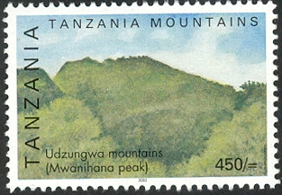 Udzungwa Mountain - Philately Tanzania stamps